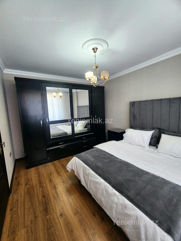 Kirayə 3 otaqlı Bina evi menzil (Yeni tikili), 90 m², Nərimanov rayonu — Mənzil, Bakı (2)