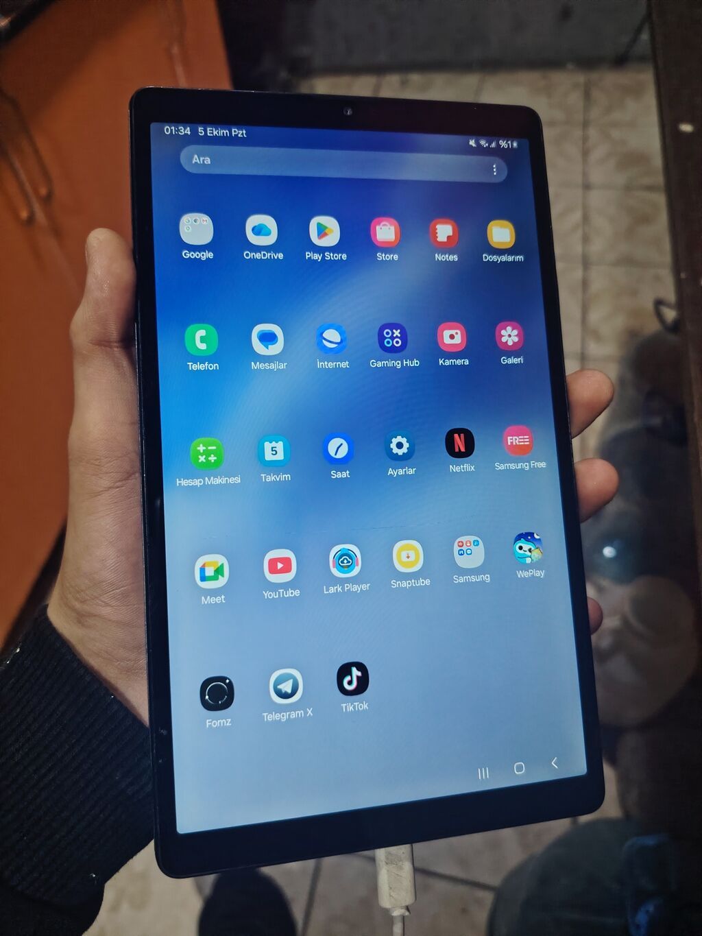 Samsung planşet Xüsusiyyətlər: - Marka/model: Samsung Galaxy Tab A — Samsung, Ağdaş (9)