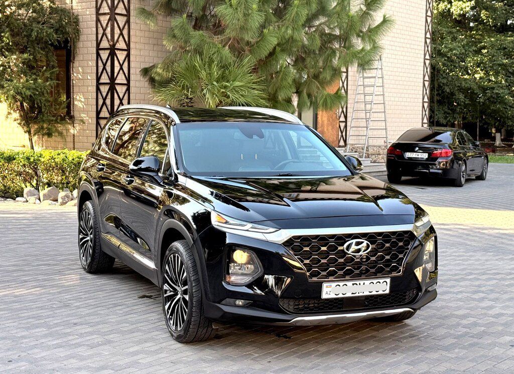 Hyundai Santa Fe, 2.0 L, 2018 il, 69 944 km — Avtomobillər, Bakı (3)