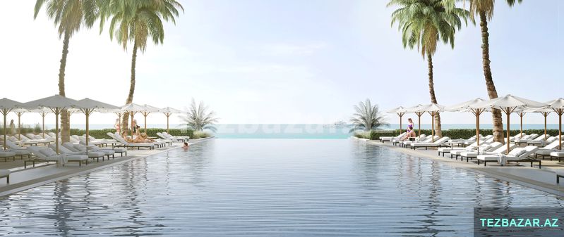 "Sea Breeze - Palm Beach"-də Təmirli Mənzil — Mənzil, Bakı (4)