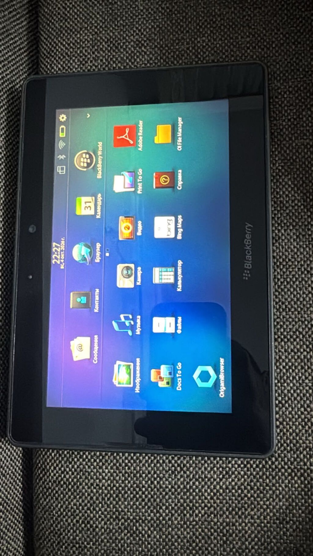 Blackberry heveskarlari ucun blackberry playbook modeli,ideal — Digər planşetlər, Bakı (5)