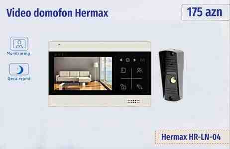 Domofon Hermax ST04 — 140 ₼ · Bakı · Təhlükəsizlik sistemləri Domofon Hermax ST04 — Bakı
