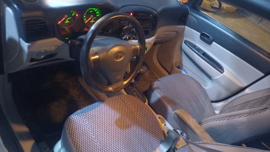 Hyundai Accent, 1.4 L, 2007 il, 263 215 km — Avtomobillər, Bakı (11)