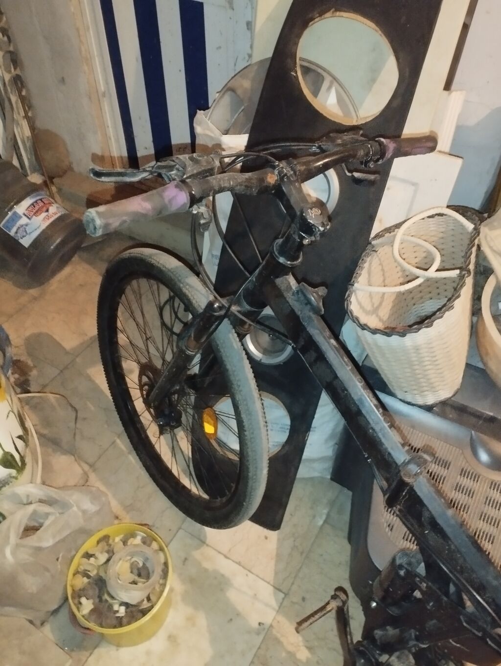 Şəhər və yüngül off-road üçün dağ velosipedi - Rəng: qara - Çərçivə — Dağ velosipedləri, Bakı (3)