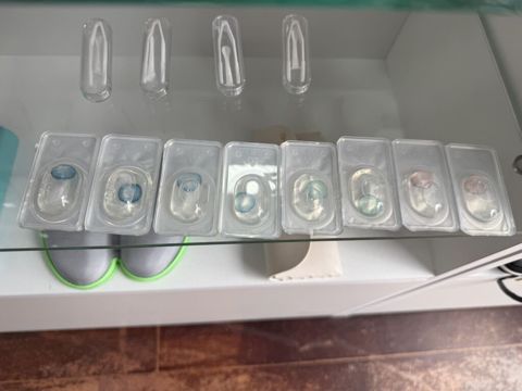 Rəngli kontakt linzalar – fərqli effektlər və çalarlar Linza — Bakı