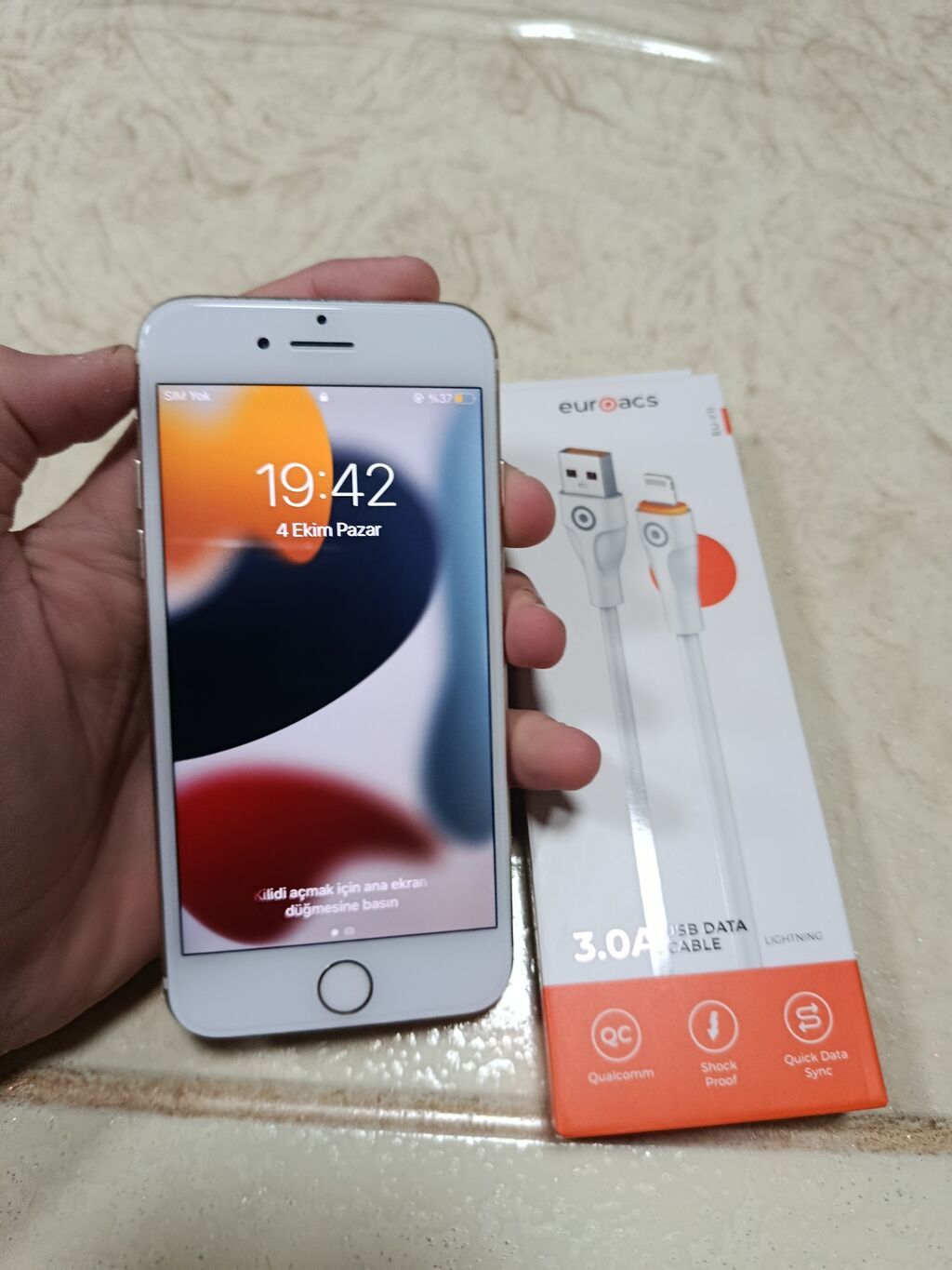 IPhone 7, 32 GB, Qızılı, Barmaq izi — Apple iPhone, Bakı