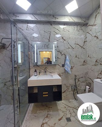 Satılır 2 otaqlı 60.5 m² yeni tikili Şah İsmayıl Xətai m — Mənzil (9)
