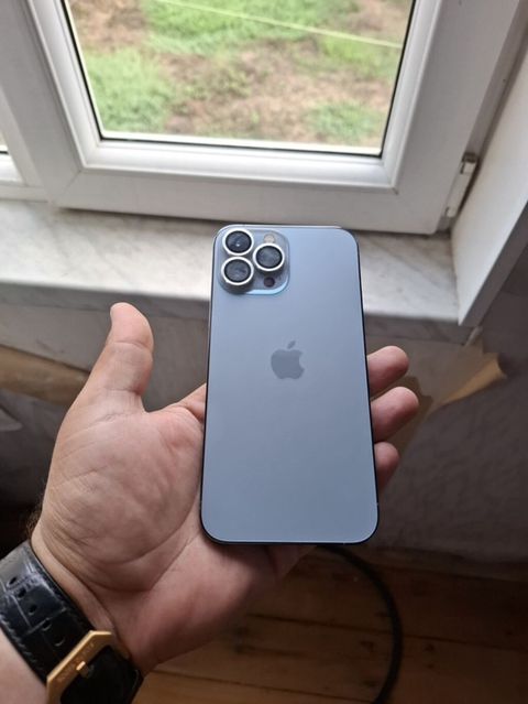 IPhone 13 Pro Max, 256 GB, Göy, Face ID — Ağcabədi