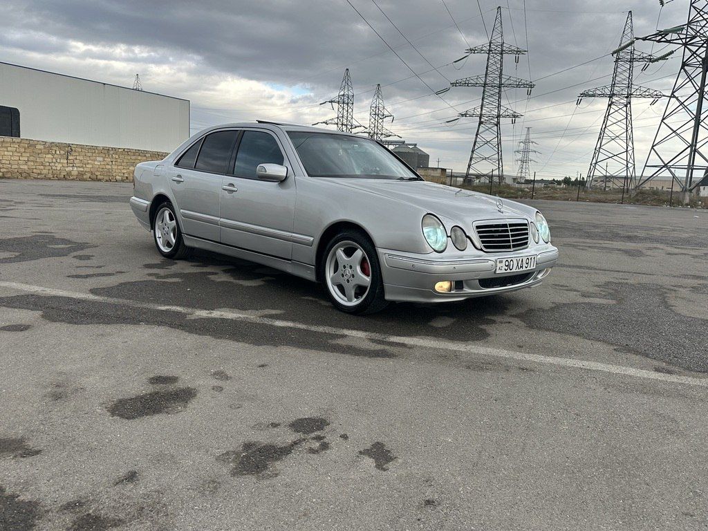 Mercedes E 240, 2.4 L, 1999 il, 412 123 km 90-XA-911 — Avtomobillər, Bakı (11)