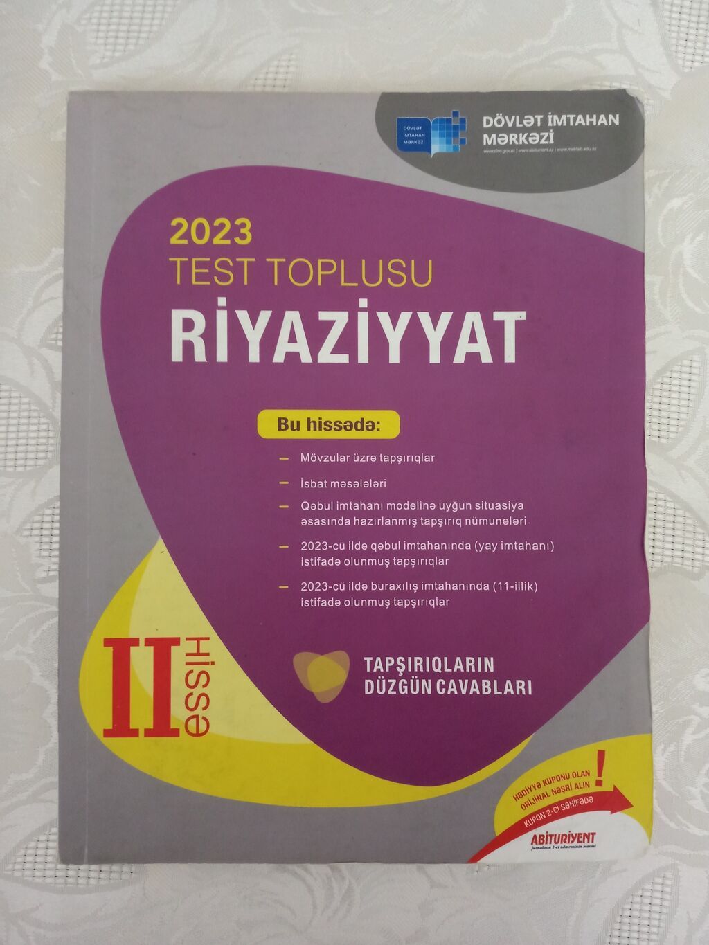 Məhsul: Abituriyent hazırlığı üçün dərs vəsaitləri və test topluları — Kitablar, Bakı (8)