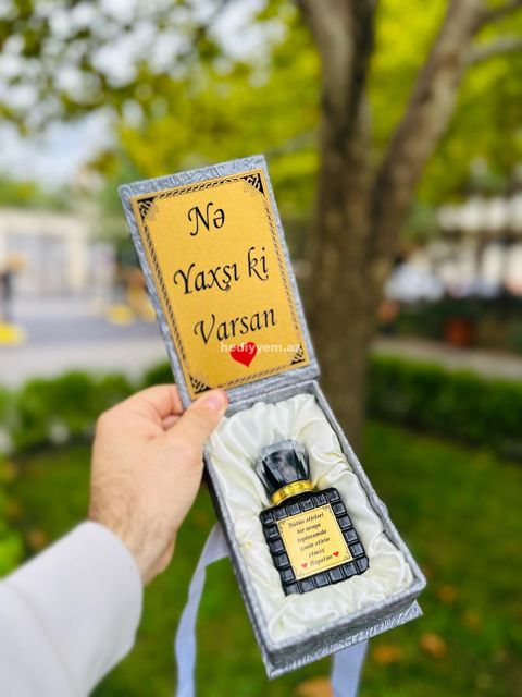 İstəyə uyğun yazılı Qablaşmalı Ətir (deluxe) – No.3432 — Bakı