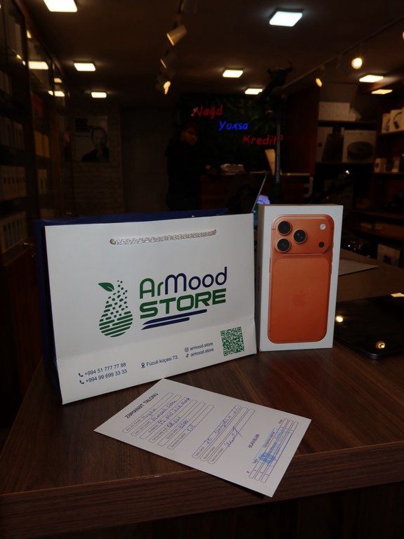 Apple iPhone 17 Pro Cosmic Orange 256GB/12GB — Smartfonlar, Bakı