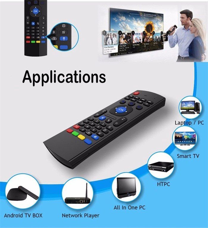 Air mouse MX3 Voice — TV və Video, Bakı (5)