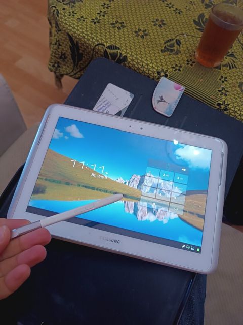 Samsung Galaxy Note 10.1 N8000 White/Silver 64GB/2GB — Bakı