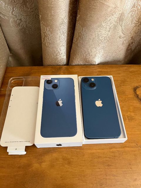 IPhone 13 mini, 128 GB, Blue Titanium, Face ID, Sənədlərlə — Bakı