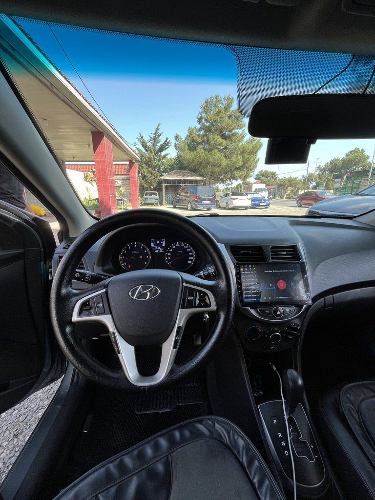 Hyundai Accent, 1.4 L, 2018 il, 138 000 km — Avtomobillər, Bakı (11)
