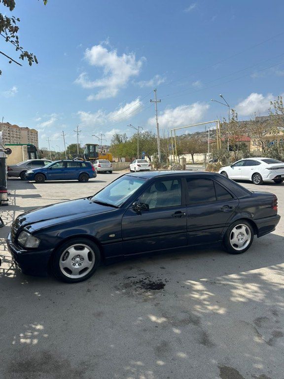 Mercedes C 180, 1.8 L, 1998 il, 500 000 km — Avtomobillər, Bakı (8)