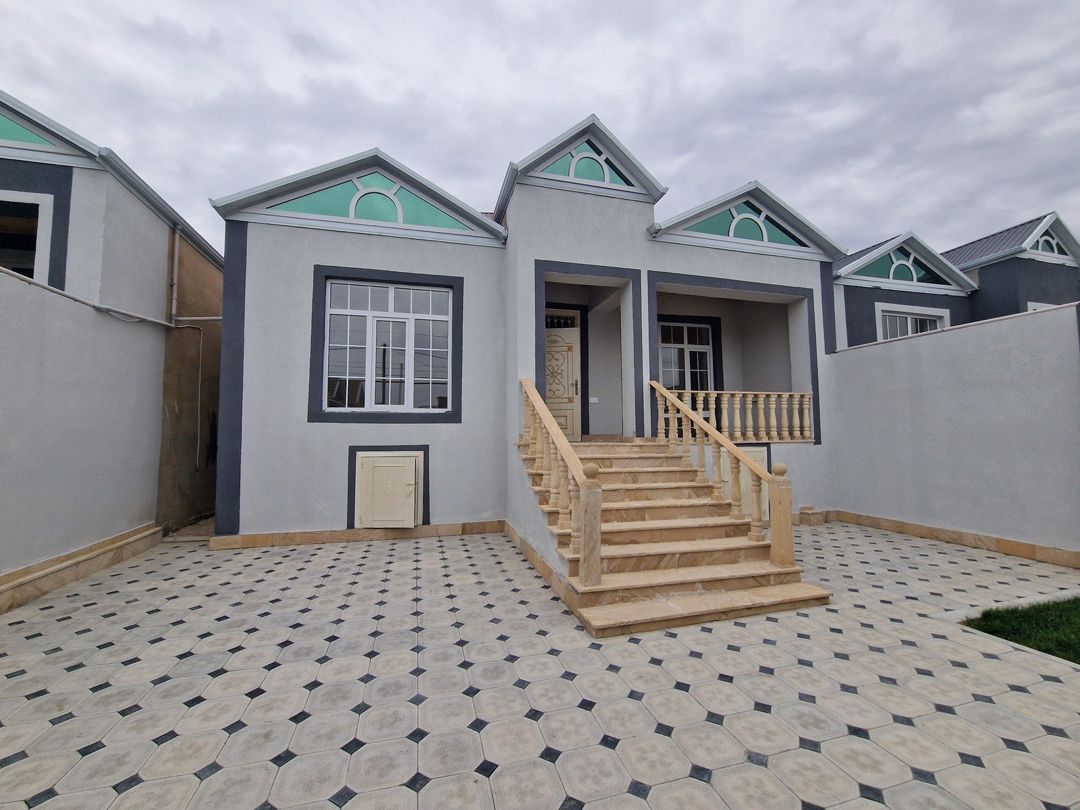 Satılır 3 otaqlı həyət evi/bağ evi 90 m² — Ev, villa, Bakı (2)