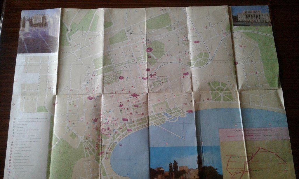 Старые карты Баку — Kolleksiyalar, Bakı (11)