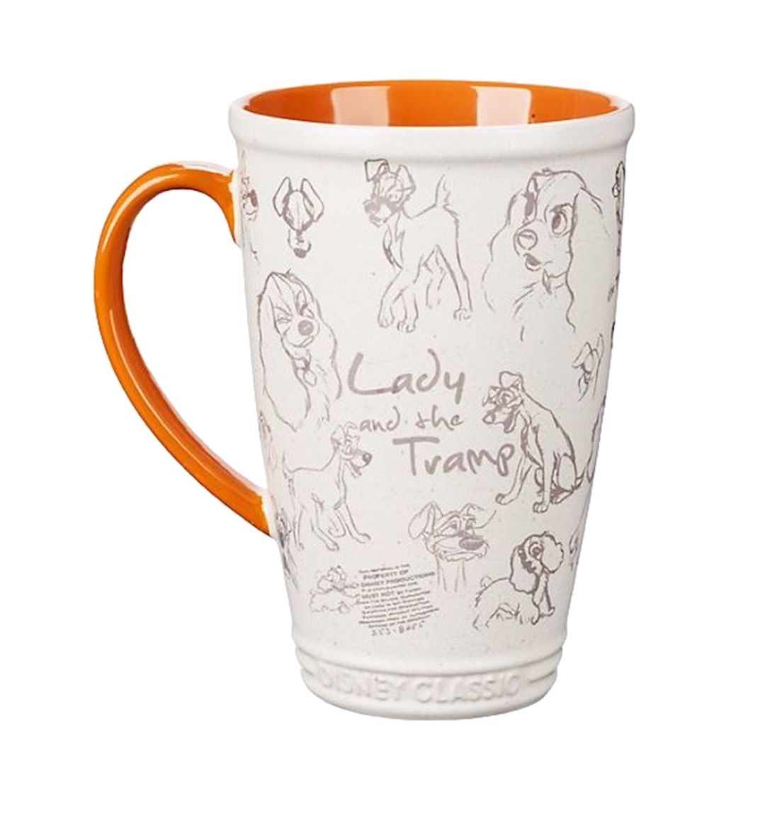 Fincan Disney Lady And The Tramp 007_18, ağ, 690 ml — Mallar, Bakı (2)