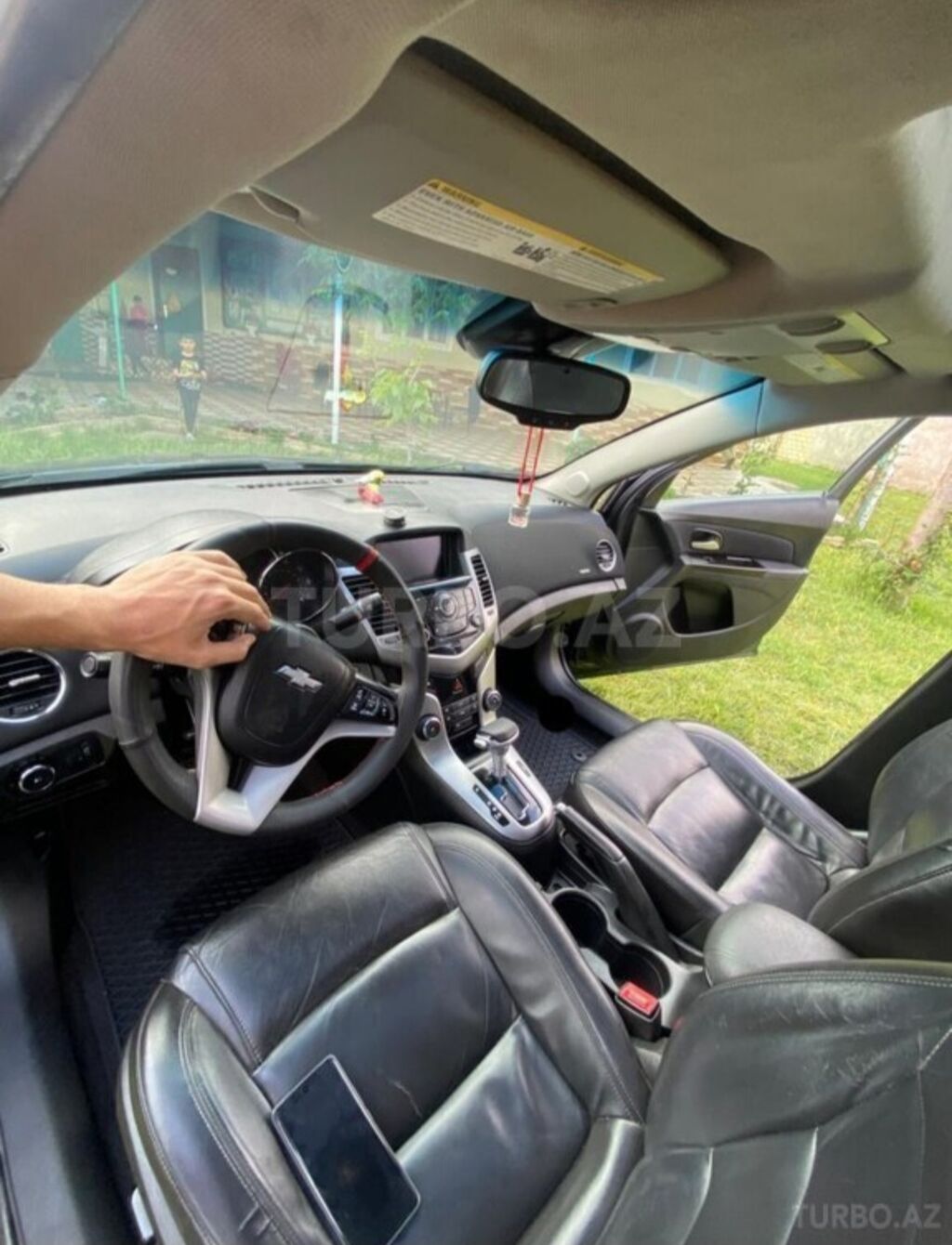 Chevrolet Cruze RS sedan - Kuzov: 4 qapılı sedan, tünd yaşıl rəng - RS — Avtomobillər, Gəncə (6)