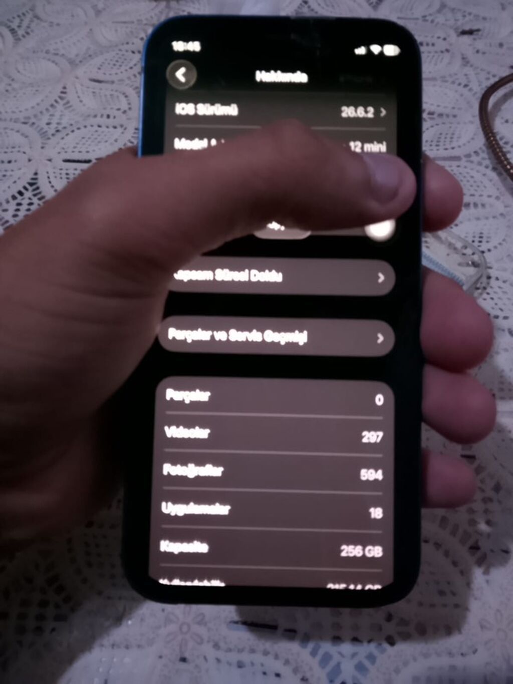 IPhone 12 mini, 256 GB, Mavi, Face ID — Apple iPhone, Digah (3)