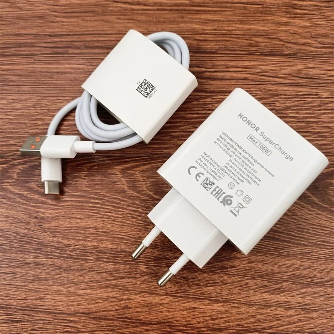 Adapter Honor 100W — Smartfonlar, Zaqatala (2)