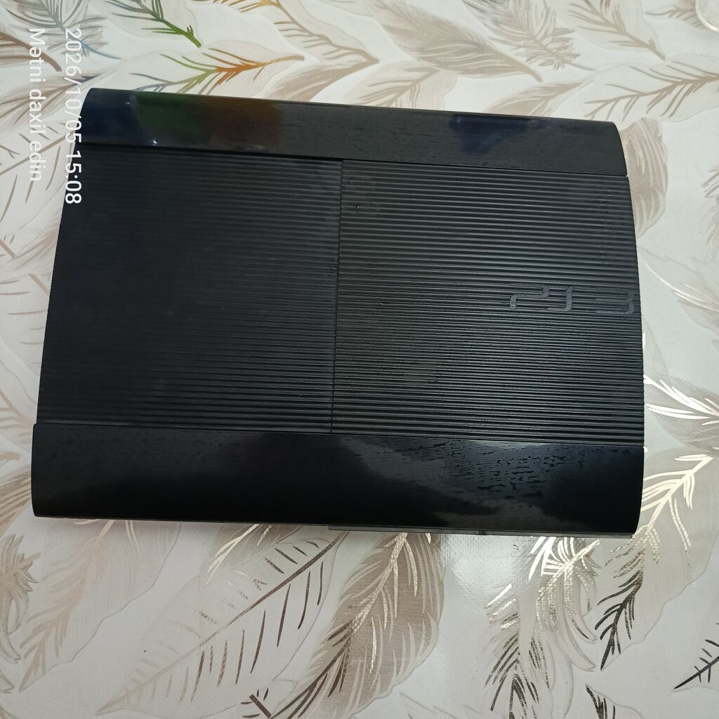 Sony PlayStation 3 (PS3) Super Slim oyun konsolu – 500 GB — Oyun konsolları, Bakı (2)