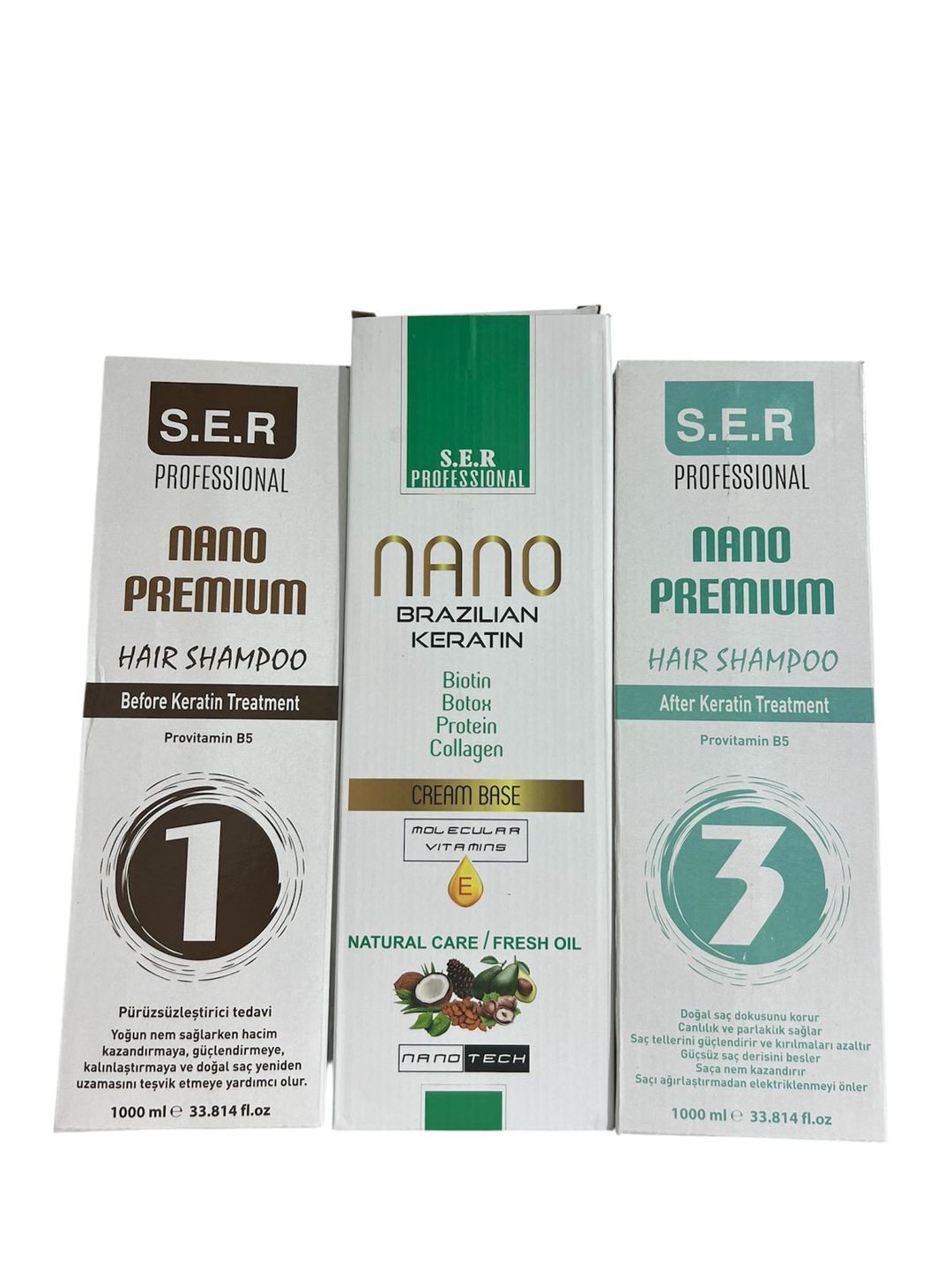 Saça qulluq vasitəsi S.E.R keratin dəsti — Mallar, Bakı