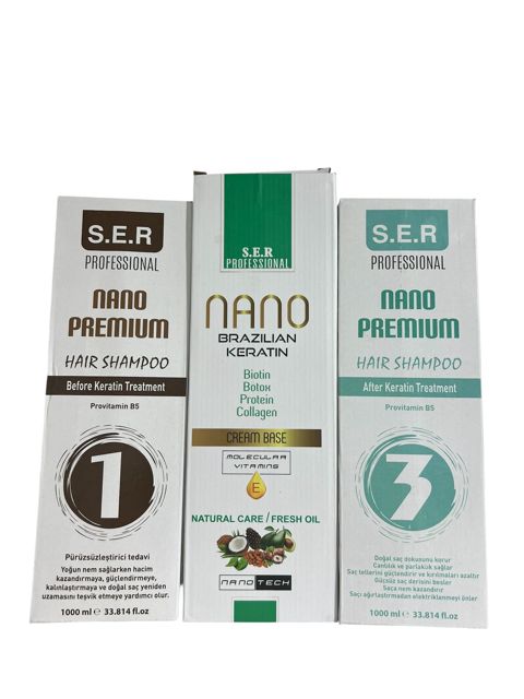 Saça qulluq vasitəsi S.E.R keratin dəsti — Bakı