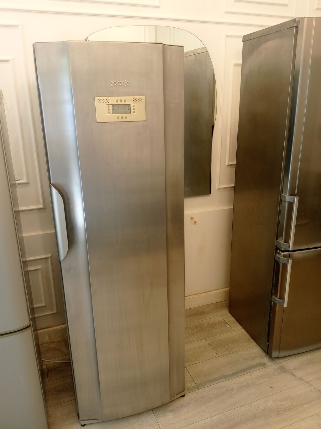 Gorenje tək qapılı soyuducu (full-size) - Rəng: paslanmayan polad — Soyuducular, Bakı