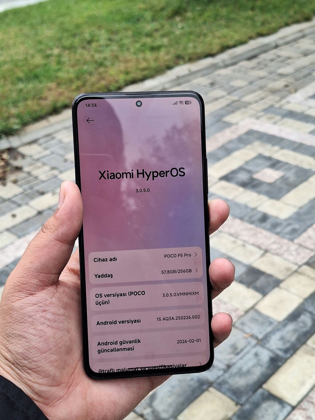 Poco F5 Pro, 256 GB, rəng - Qara, Zəmanət, Barmaq izi, Simsiz şarj — Xiaomi, Bakı (4)