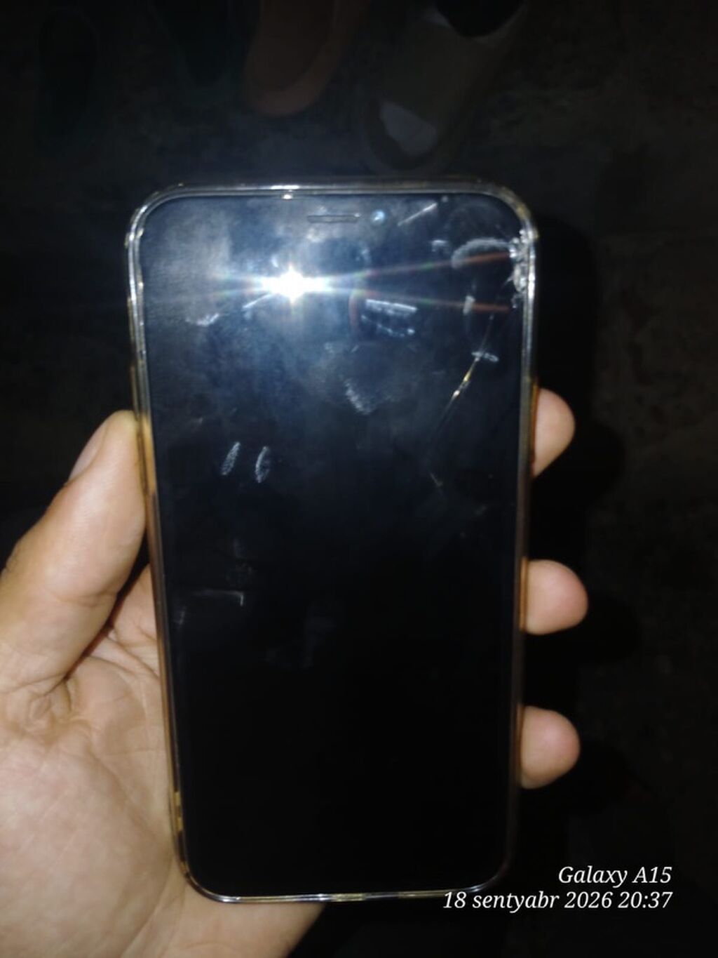 IPhone X, 64 GB, Space Gray, Qırıq — Apple iPhone, Füzuli (2)