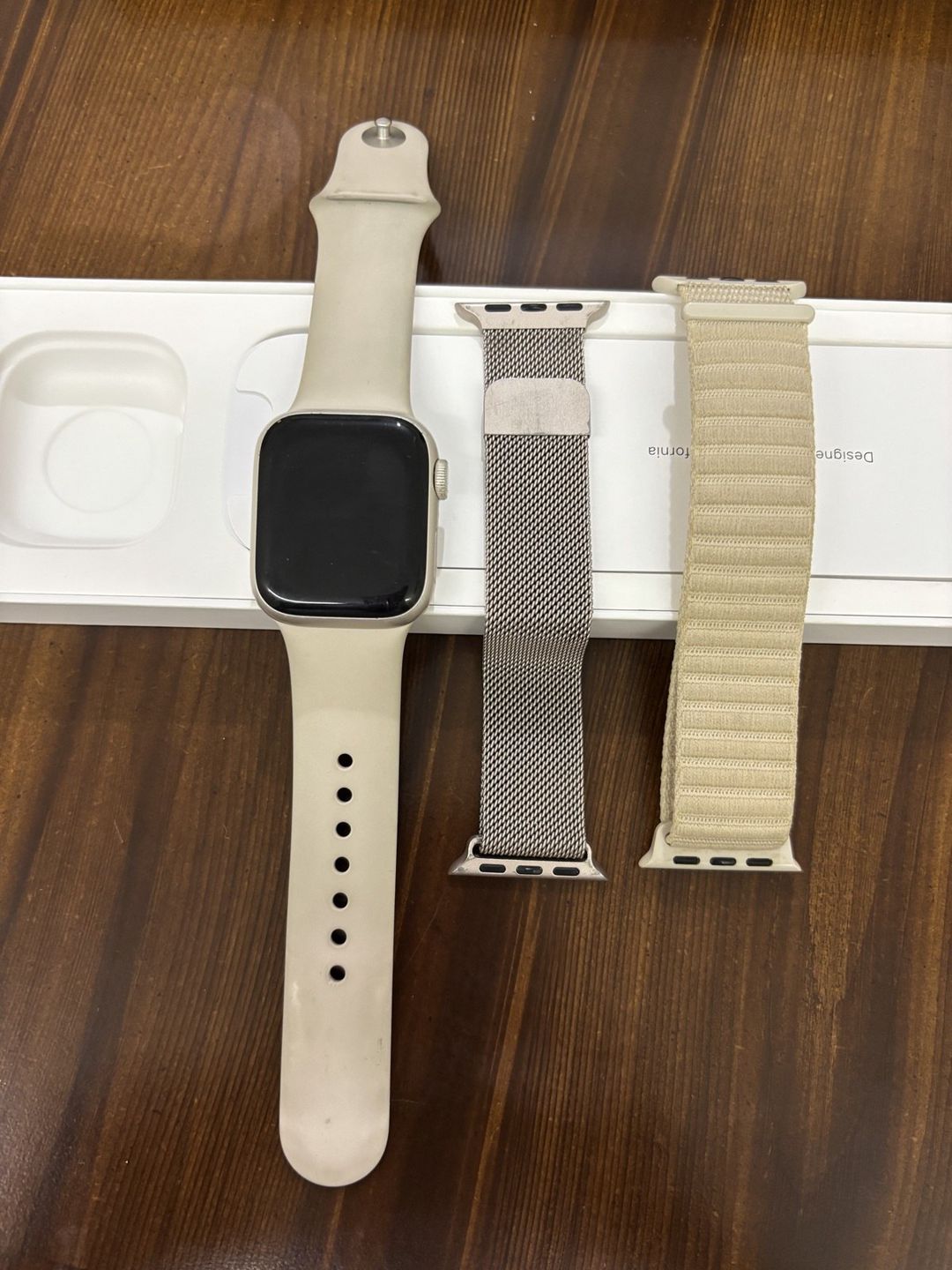 Apple Watch Series 8 Aluminum Starlight 41mm — Ağıllı saatlar və biləkliklər, Bakı (8)