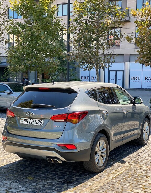 Hyundai Santa Fe, 2017 il, 192000 km, 2 L 88-DP-936 — Avtomobillər, Bakı (10)