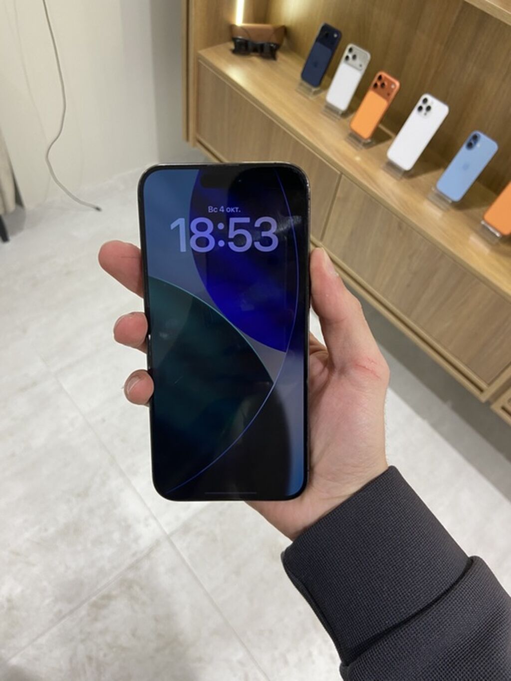 IPhone 15 Pro Max, 256 GB, Blue Titanium, Face ID — Apple iPhone, Bakı (4)