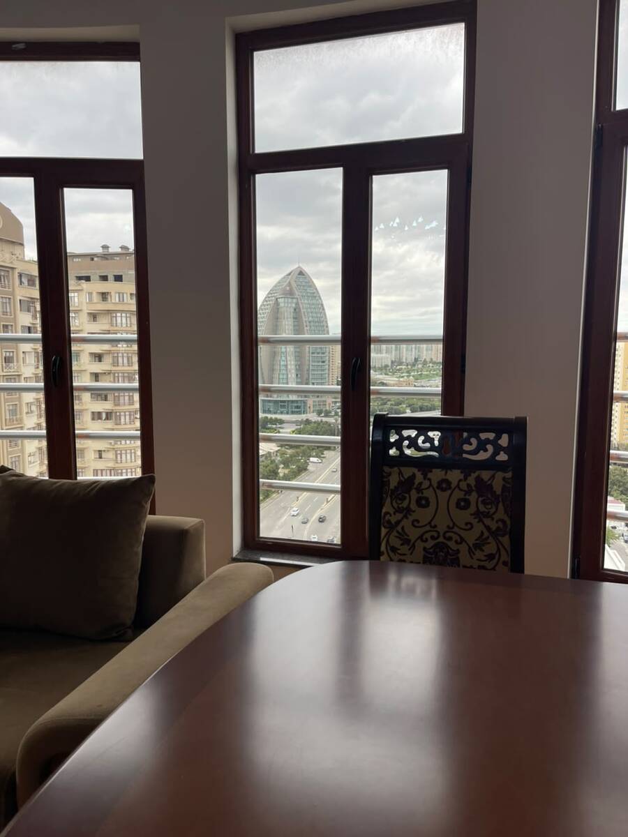 İcarəyə verilir 3 otaqlı yeni tikili 130 m² — Mənzil, Bakı (4)