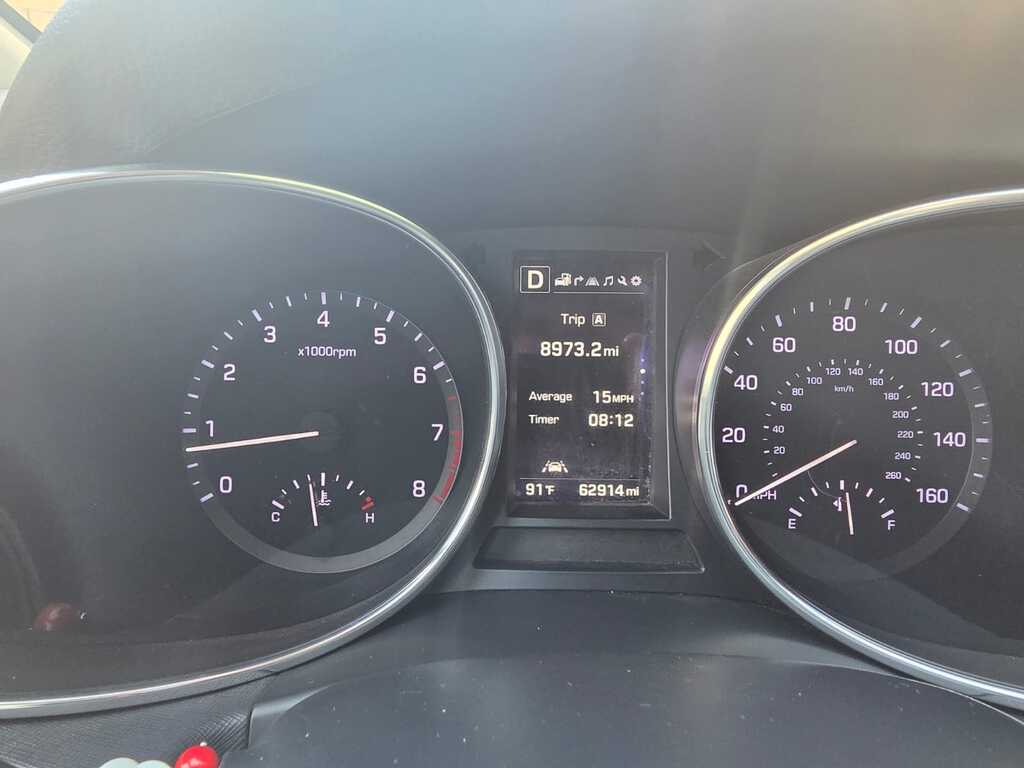 Hyundai Santa Fe, 2.0 L, 2016 il, 101 000 km — Avtomobillər, Bakı (10)