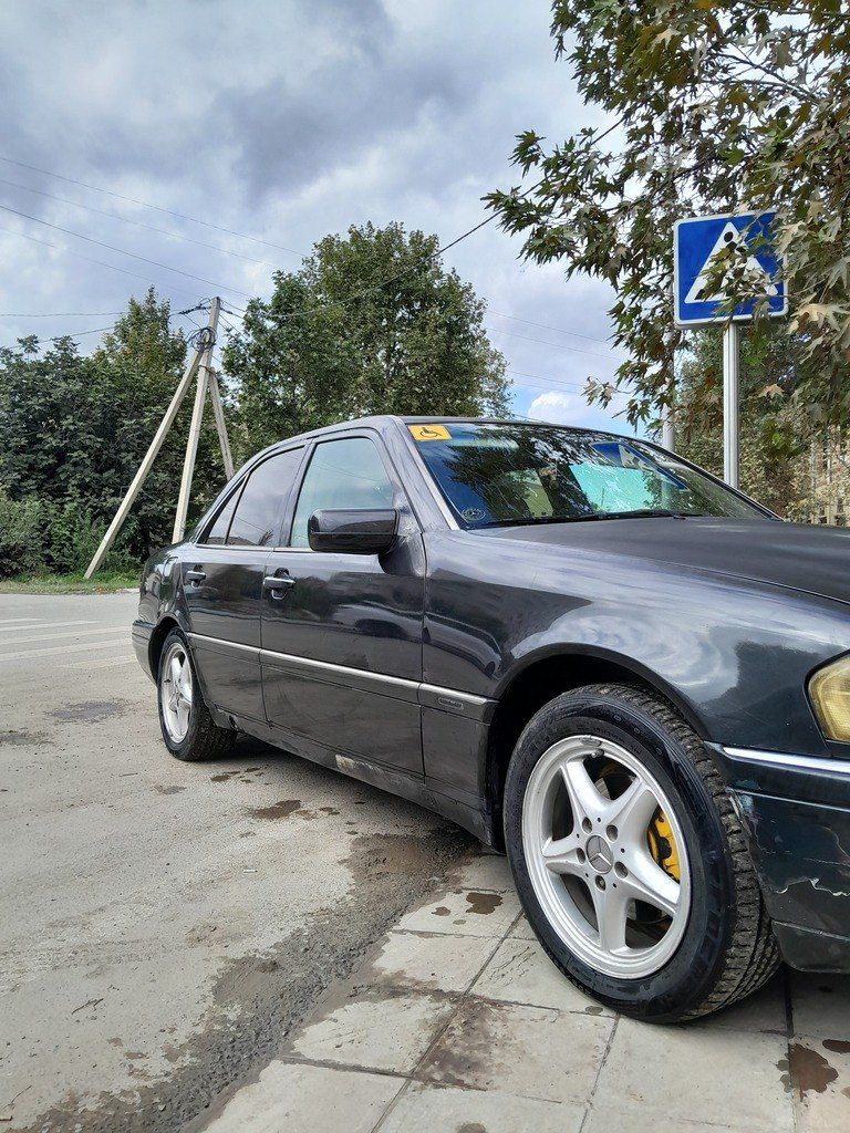 Mercedes C 280, 2.8 L, 1995 il, 525 039 km 57-CX-450 — Avtomobillər, Gəncə (9)