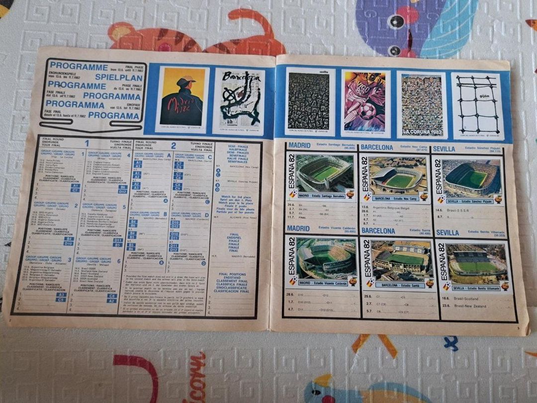 Dünya kuboku jurnalı 1982-ci il — Kitablar və jurnallar, Bakı (3)