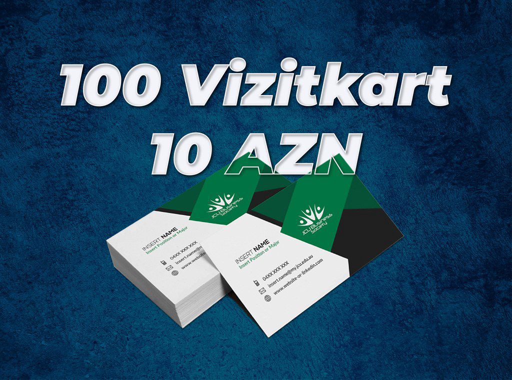 Vizit kart — Reklama, IT, marketing, Bakı
