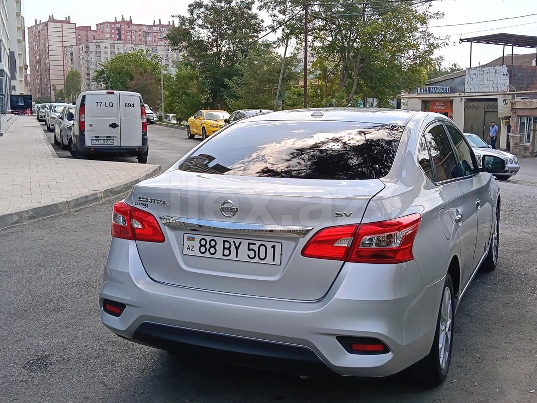 2019 Nissan Sentra, 2019, 116,000 km 88-BY-501 — Avtomobillər, Bakı (6)