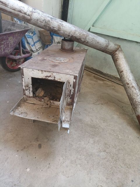 Metall soba və bacası - Yanacaq tipi: odun/kömür - Korpus: qalın — Gəncə