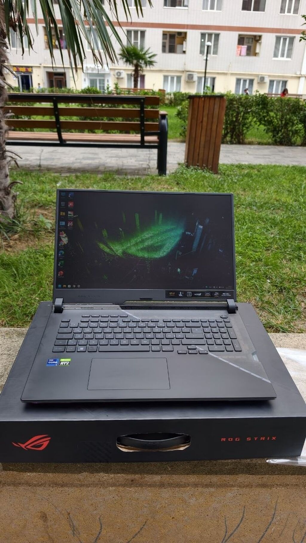 Yeni ASUS ROG, 17.3 Intel Core i9, 2 TB, Ünvandan götürmə, Pulsuz çatdırılma, Ödənişli çatdırılma — Asus, Bakı