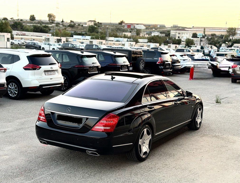 Mercedes S 500, 4.7 L, 2011 il, 178 200 km — Avtomobillər, Bakı (10)
