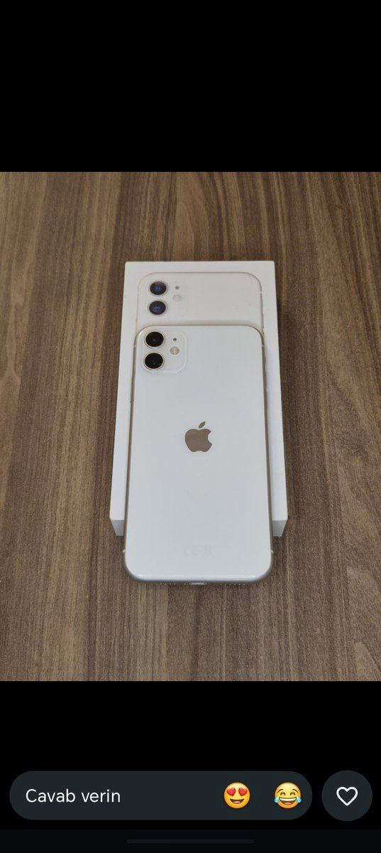 Apple iPhone 11 Black 64GB/4GB — Smartfonlar, Bərdə