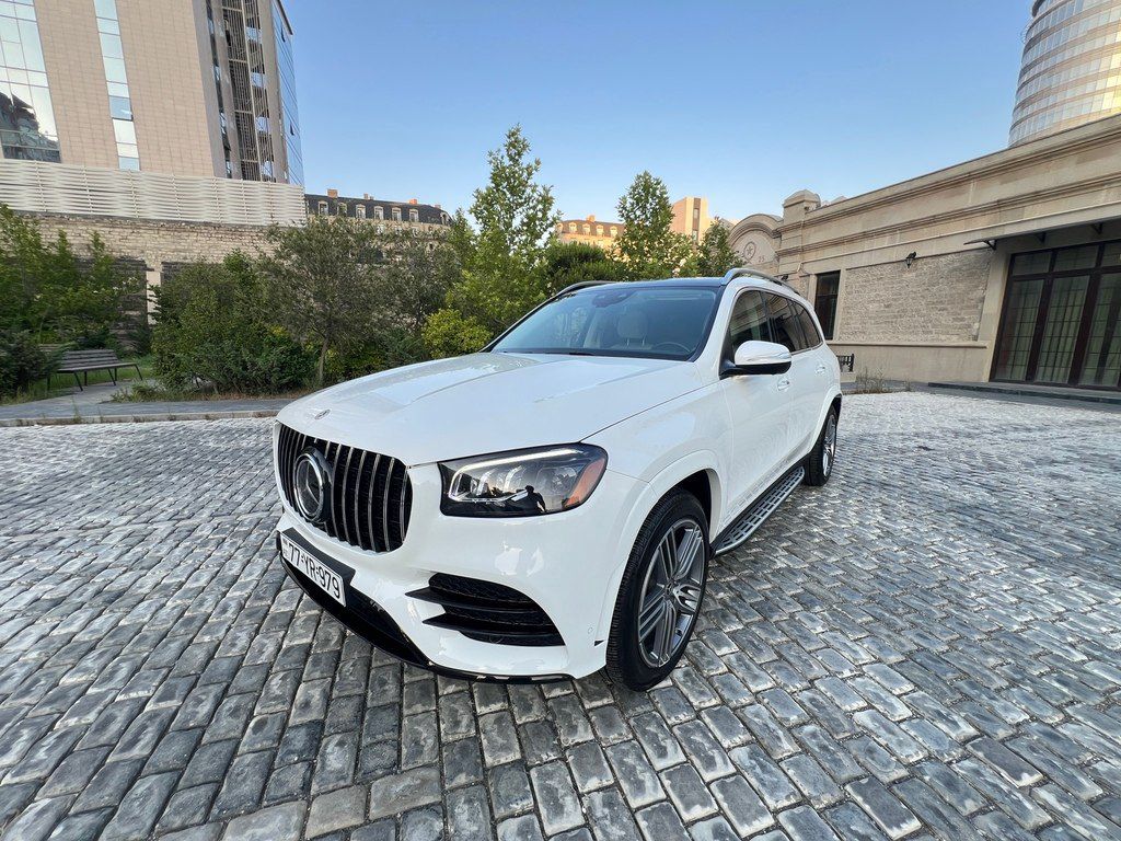 Mercedes GLS 450 4MATIC, 3.0 L, 2022 il, 72 000 km 10-MZ-787 — Avtomobillər, Bakı (2)