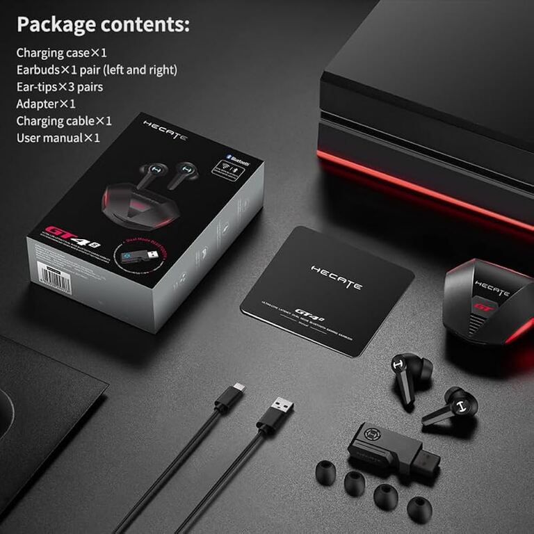Edifier GT4 S Ultra-Low Latency Dual Mode Wireless Gaming Earbuds — Səs texnikası, Bakı (9)
