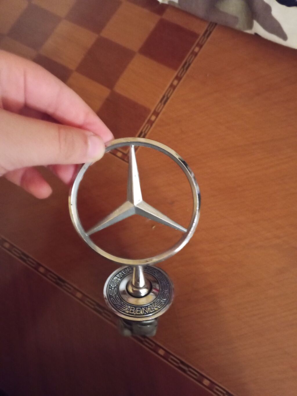 Mercedes-Benz kapot emblemi (ornament) mersedes loqosu - Klassik — Digər, Gəncə (2)