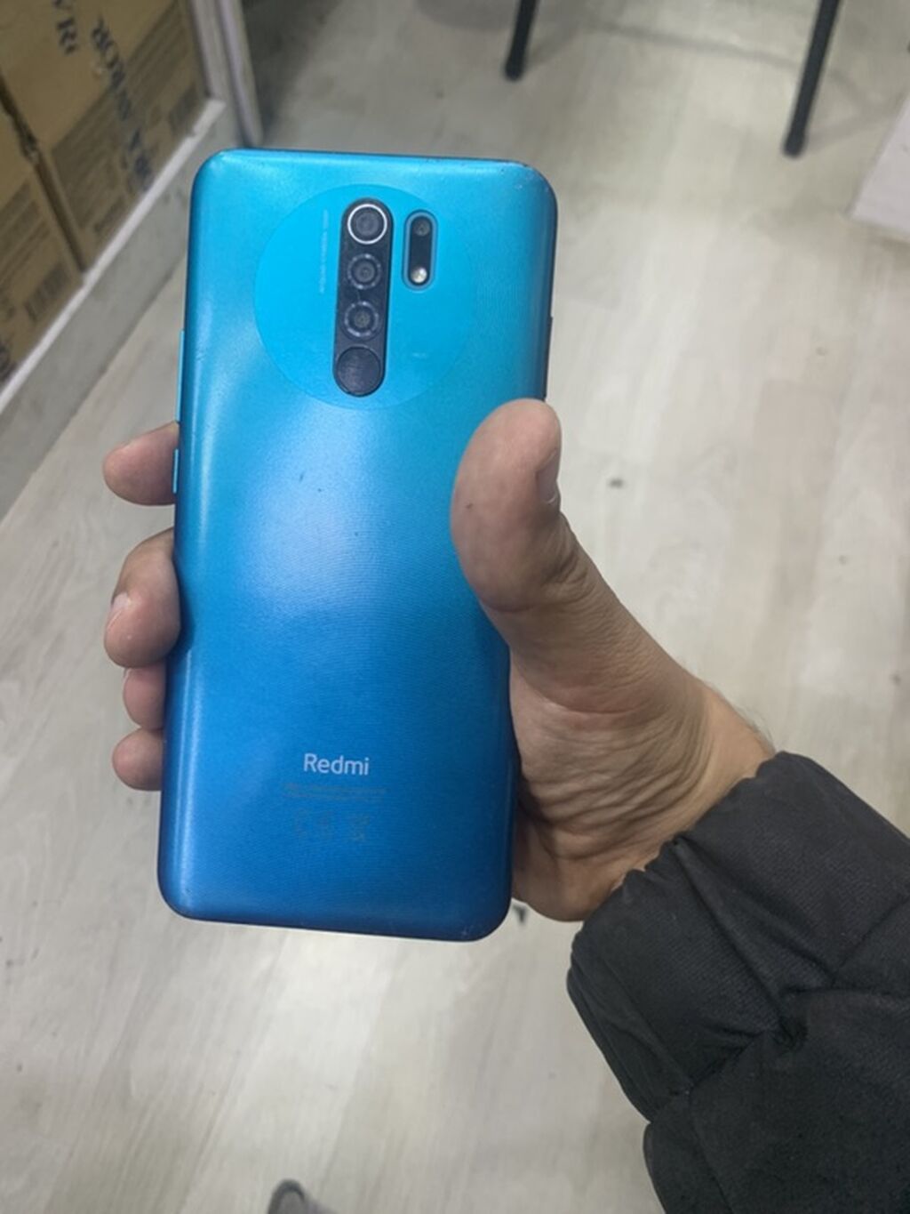 Xiaomi Mi 9, rəng - Mavi, Barmaq izi — Xiaomi, Bakı (2)